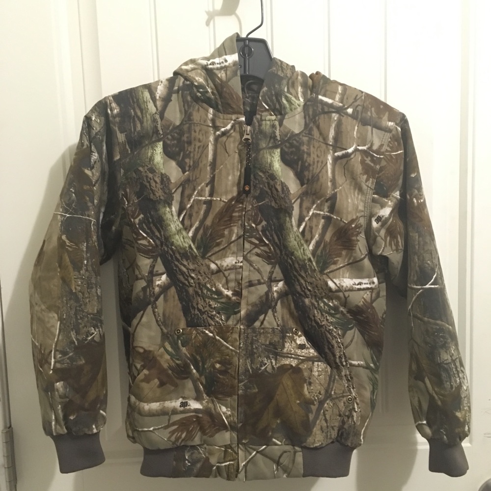 🔥 GAME WINNER Realtree Camouflage Jacket Youth SML